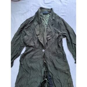 Moon Light Comfortable Wear Vintage Women’s Olive Green Robe Lingerie Sleepwear